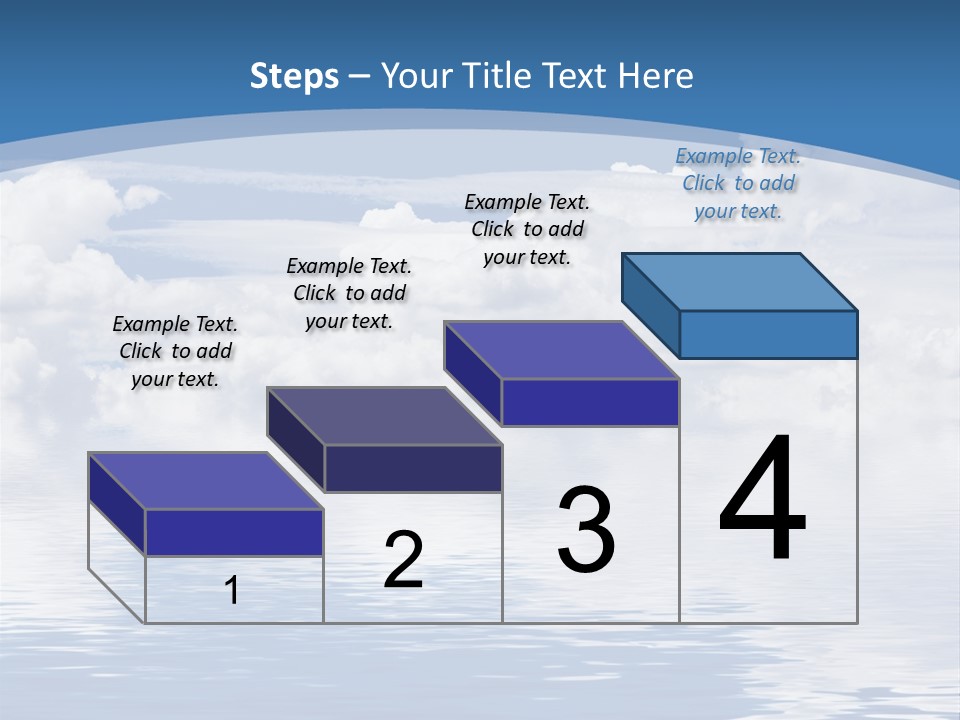 Vertical Sky Astronomy PowerPoint Template