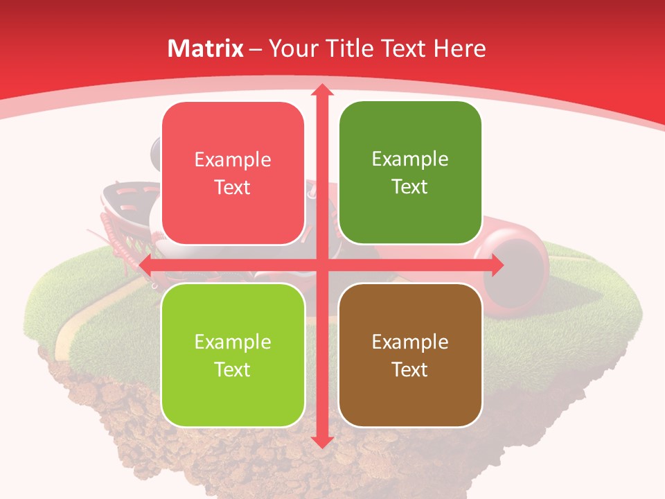 Championhip Sport Glove PowerPoint Template