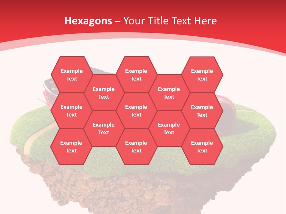 Championhip Sport Glove PowerPoint Template