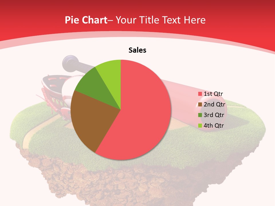 Championhip Sport Glove PowerPoint Template