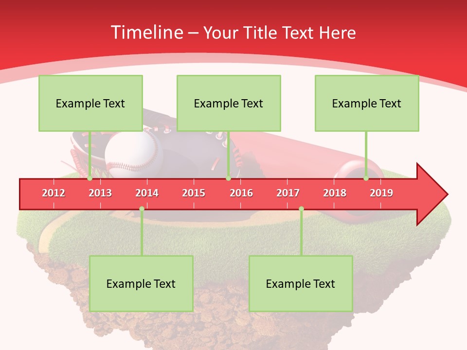 Championhip Sport Glove PowerPoint Template