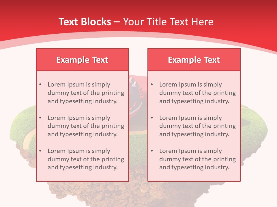 Championhip Sport Glove PowerPoint Template