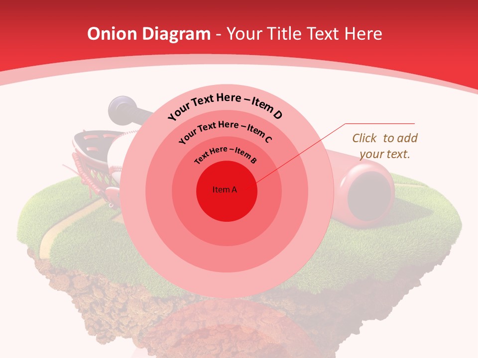 Championhip Sport Glove PowerPoint Template