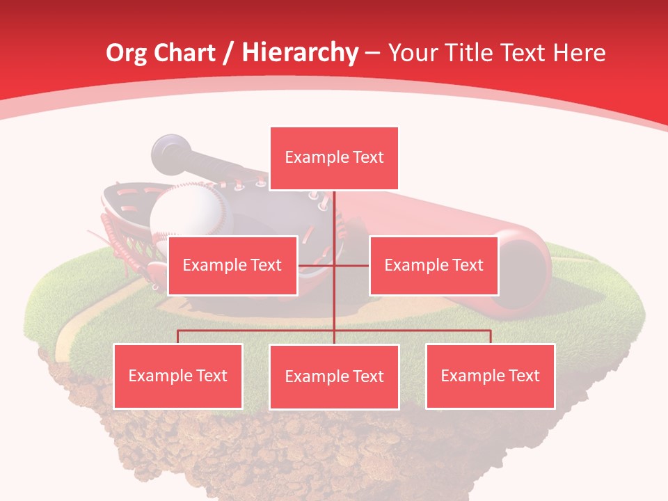 Championhip Sport Glove PowerPoint Template