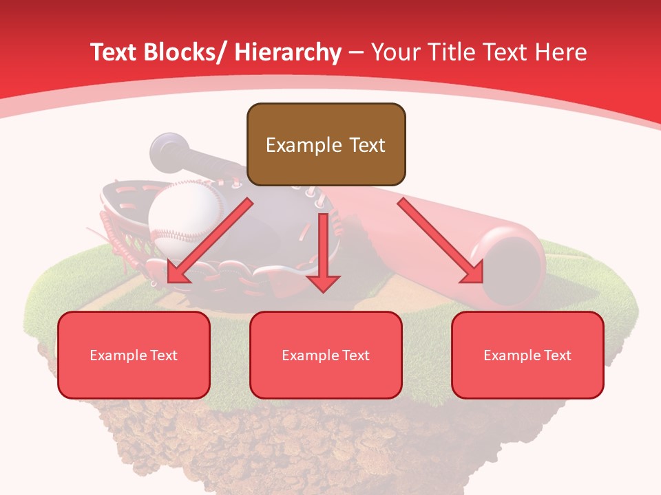 Championhip Sport Glove PowerPoint Template