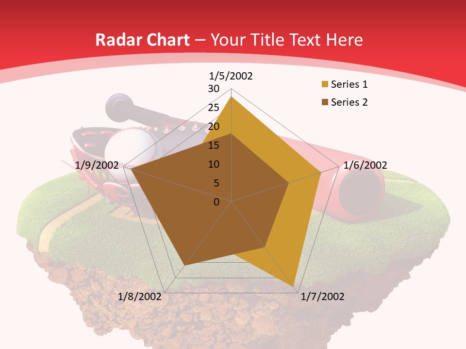Championhip Sport Glove PowerPoint Template