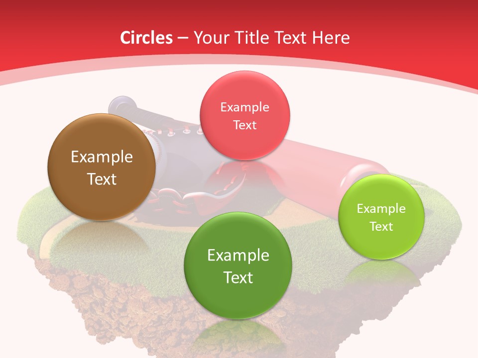 Championhip Sport Glove PowerPoint Template