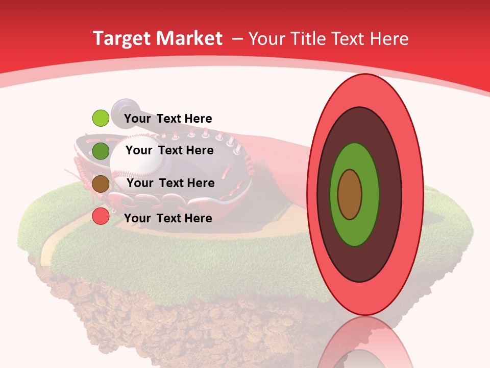 Championhip Sport Glove PowerPoint Template