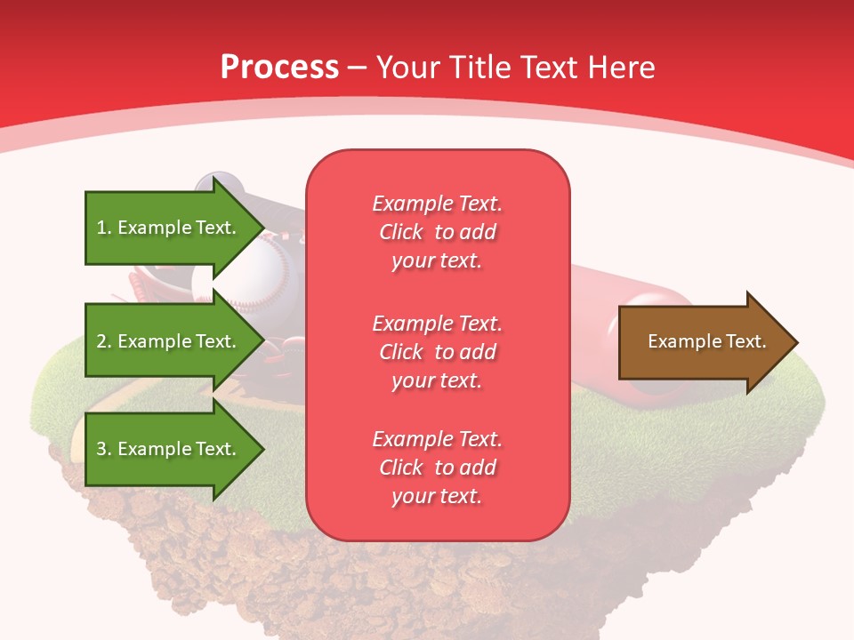 Championhip Sport Glove PowerPoint Template