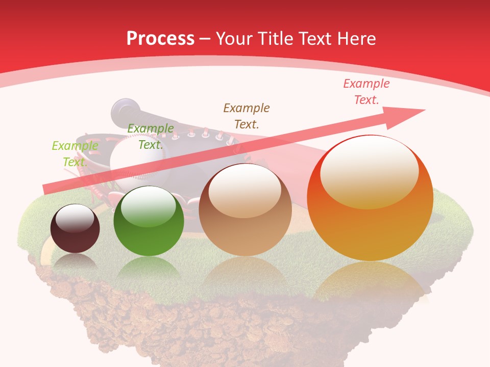 Championhip Sport Glove PowerPoint Template