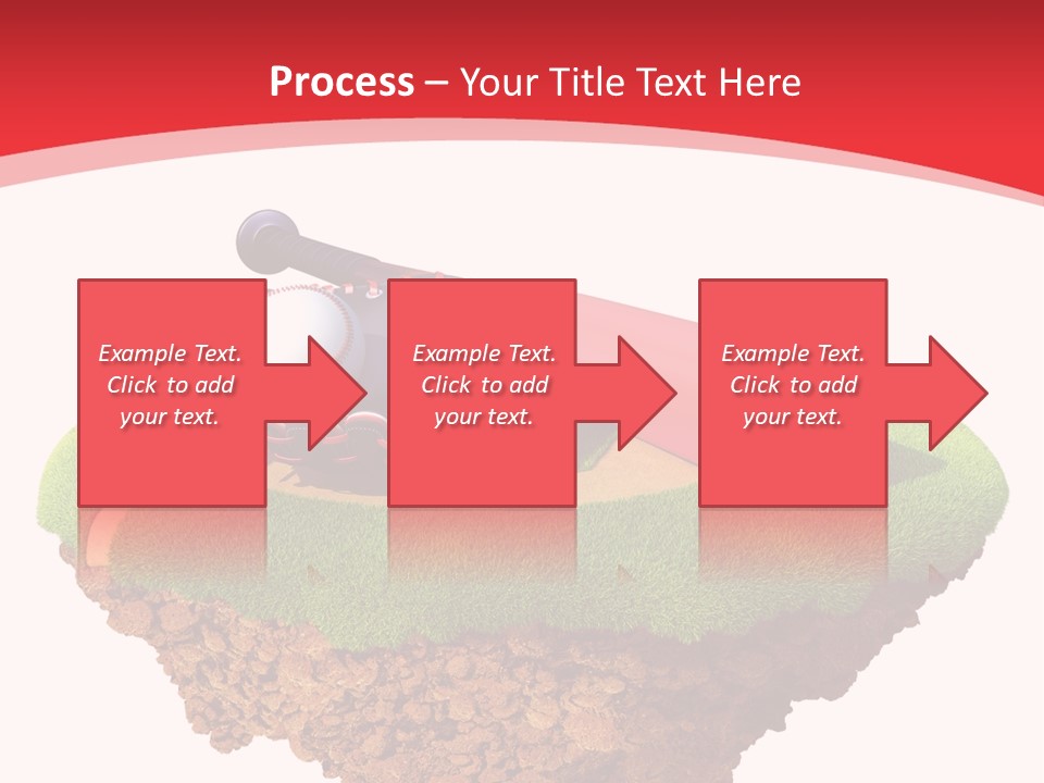 Championhip Sport Glove PowerPoint Template