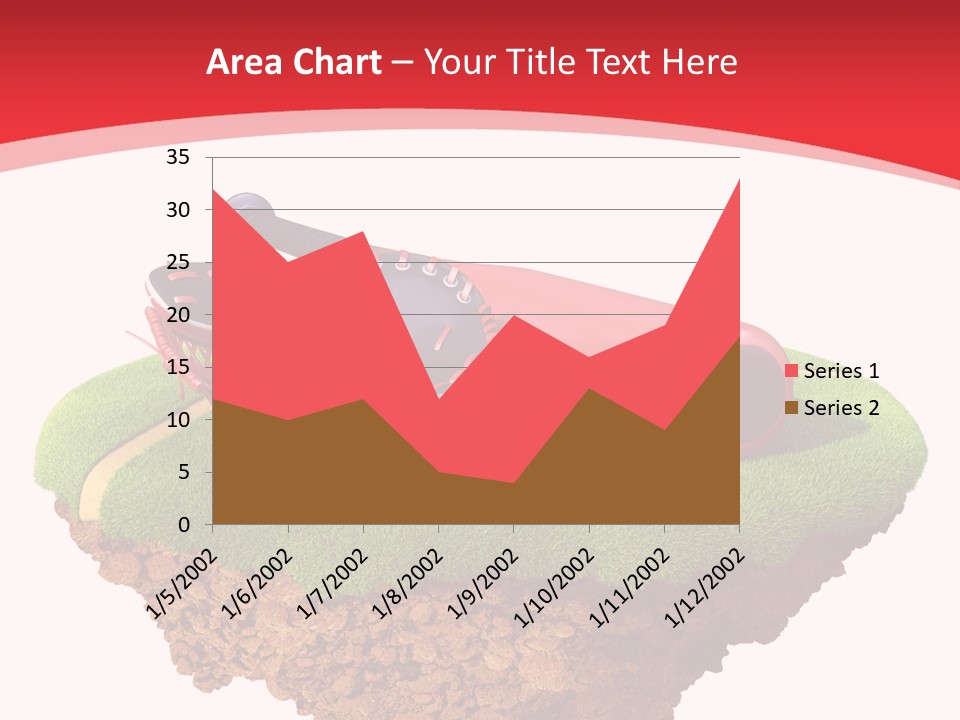 Championhip Sport Glove PowerPoint Template