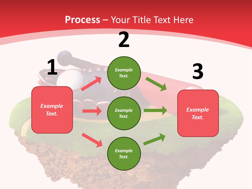 Championhip Sport Glove PowerPoint Template