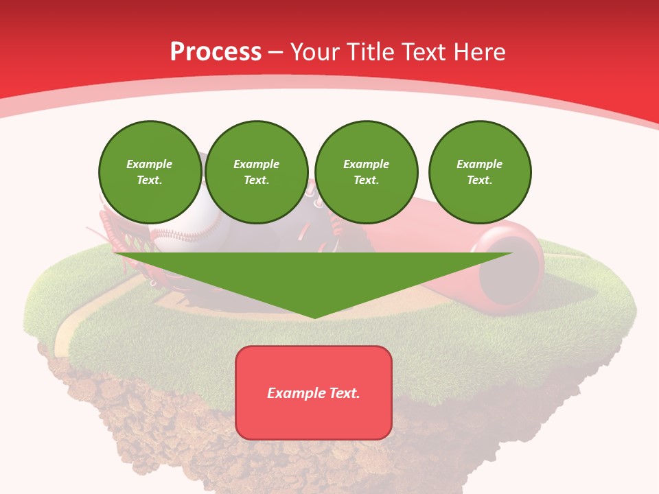 Championhip Sport Glove PowerPoint Template