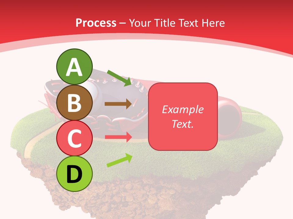 Championhip Sport Glove PowerPoint Template