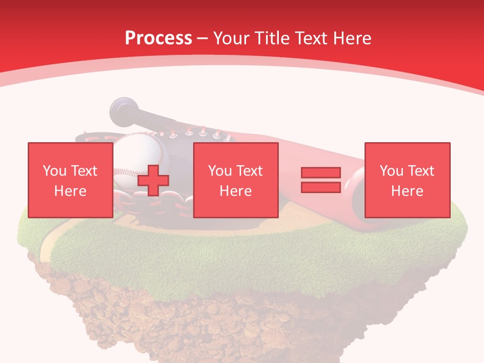 Championhip Sport Glove PowerPoint Template