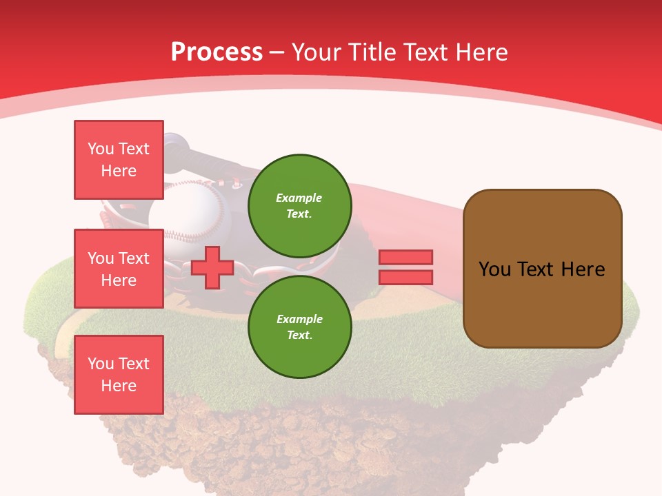 Championhip Sport Glove PowerPoint Template