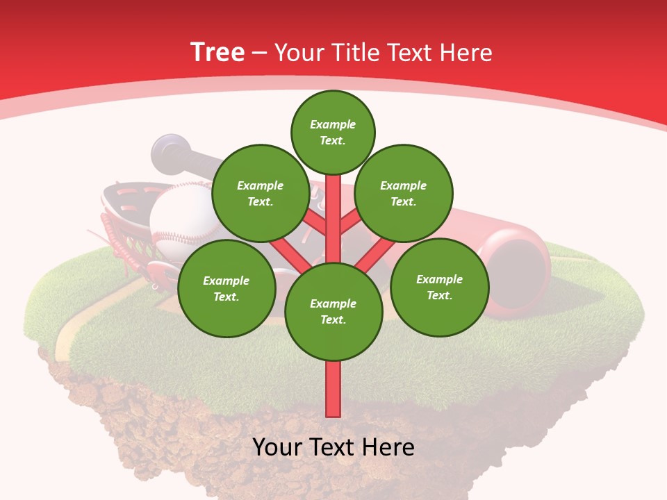 Championhip Sport Glove PowerPoint Template