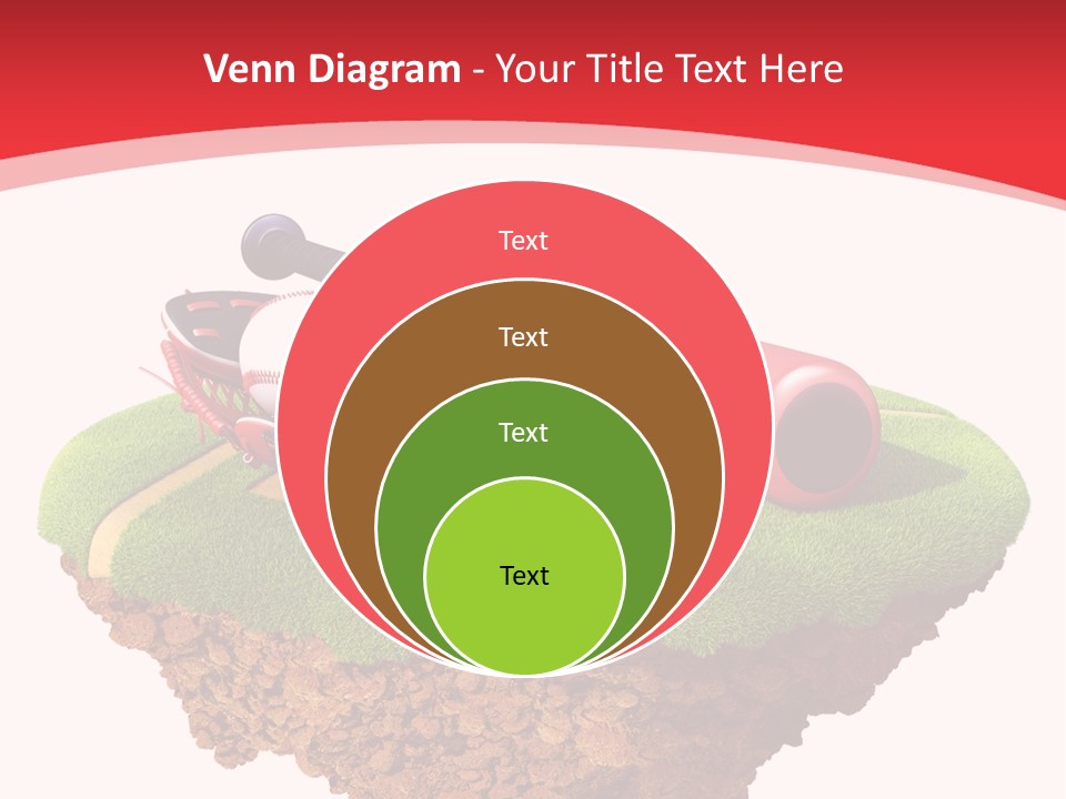 Championhip Sport Glove PowerPoint Template
