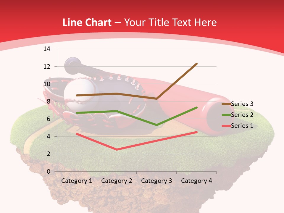 Championhip Sport Glove PowerPoint Template
