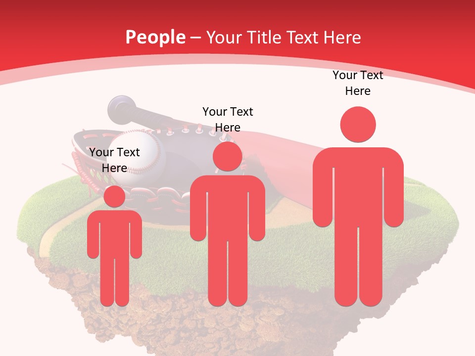 Championhip Sport Glove PowerPoint Template