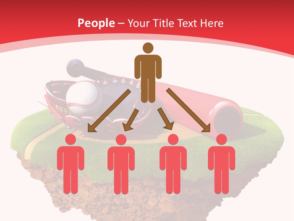 Championhip Sport Glove PowerPoint Template