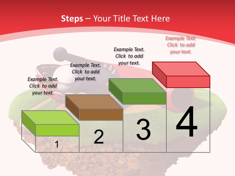 Championhip Sport Glove PowerPoint Template
