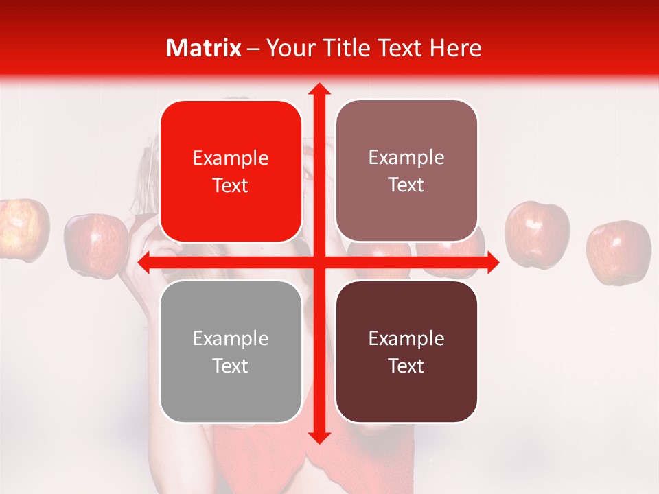 Caucasian Human Eat PowerPoint Template