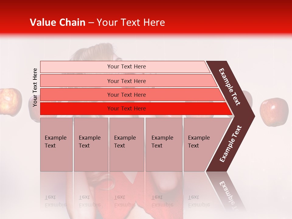 Caucasian Human Eat PowerPoint Template