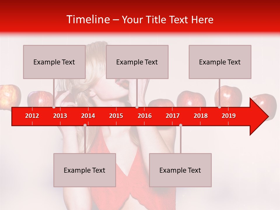 Caucasian Human Eat PowerPoint Template