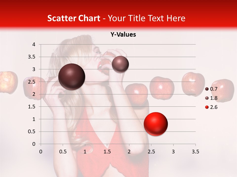 Caucasian Human Eat PowerPoint Template
