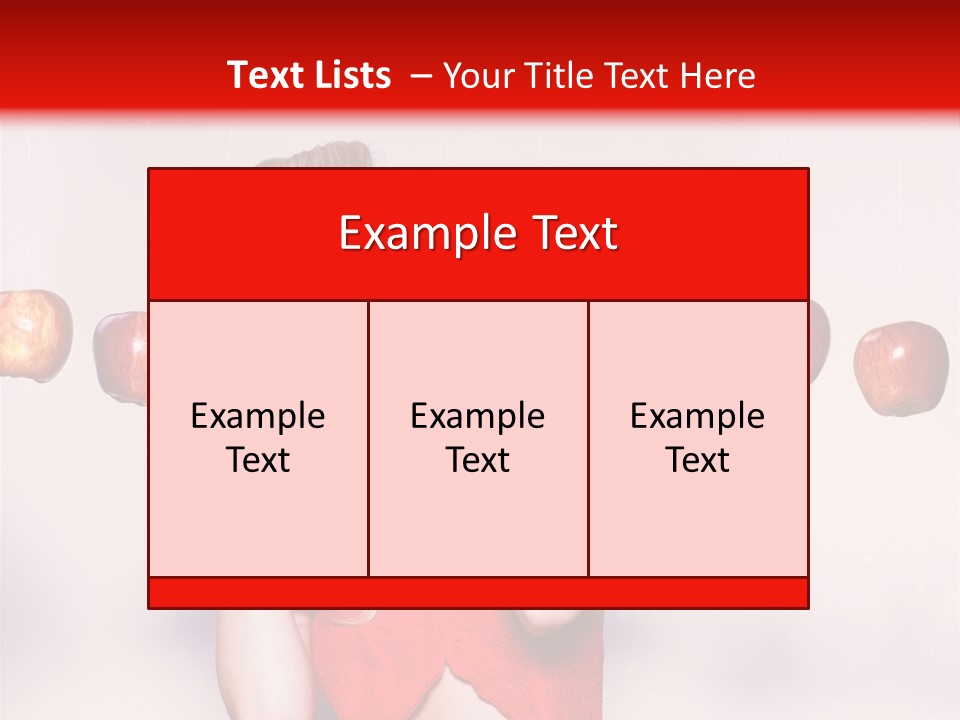 Caucasian Human Eat PowerPoint Template