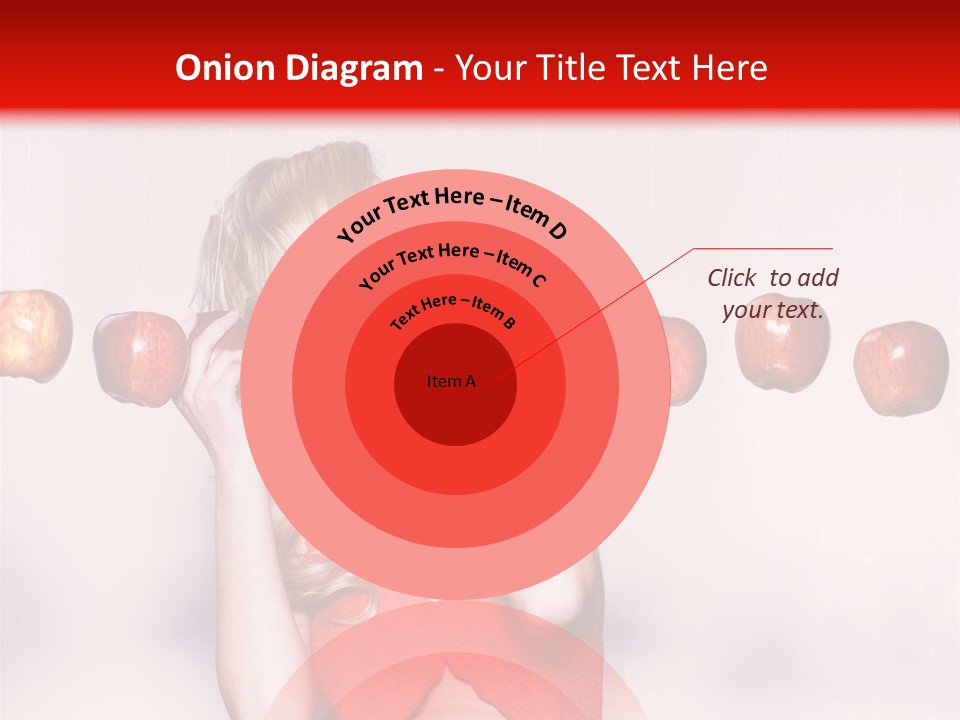 Caucasian Human Eat PowerPoint Template