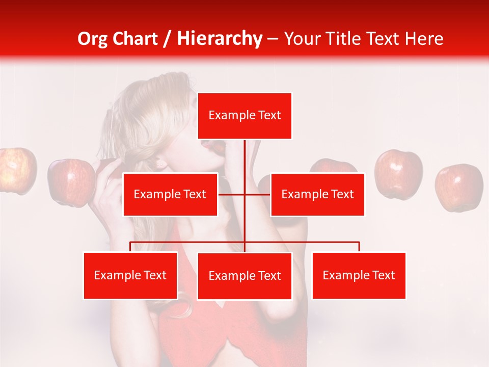 Caucasian Human Eat PowerPoint Template