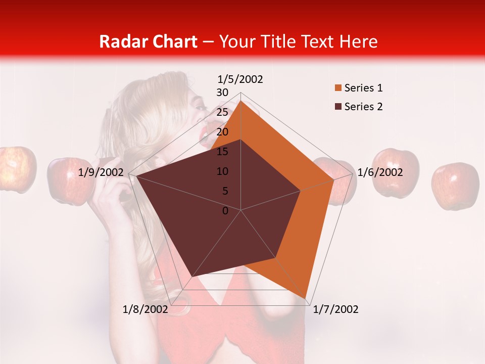 Caucasian Human Eat PowerPoint Template