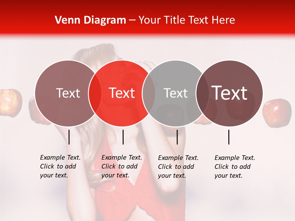 Caucasian Human Eat PowerPoint Template