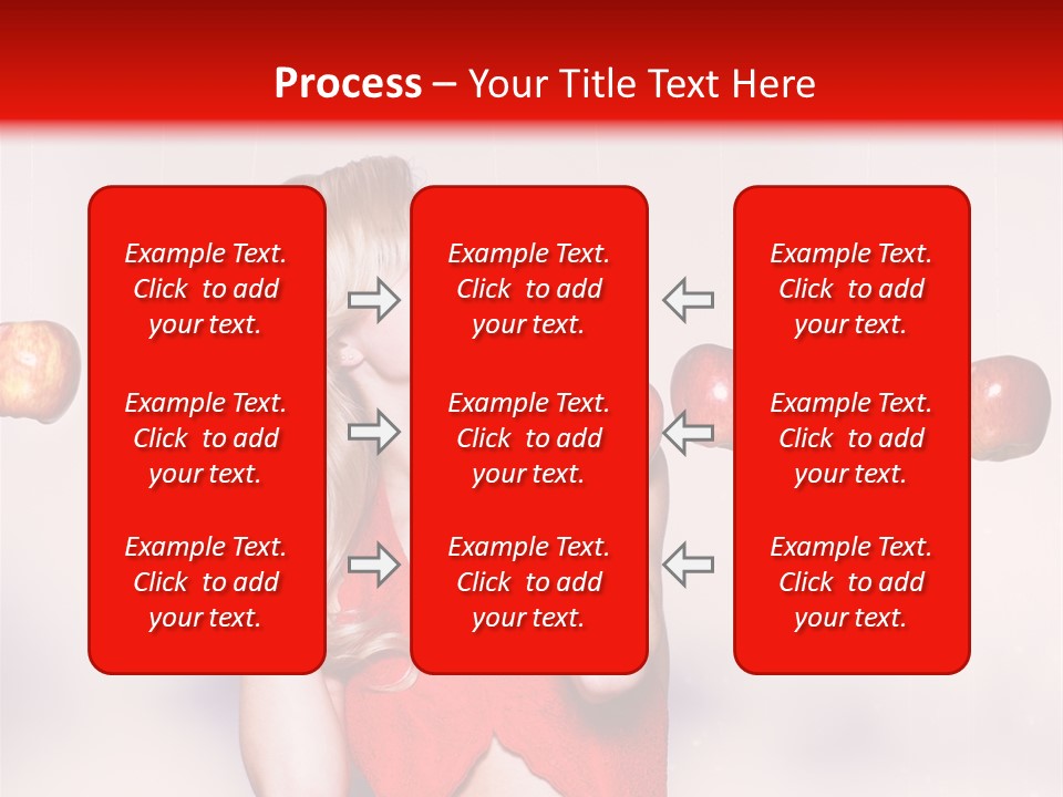 Caucasian Human Eat PowerPoint Template