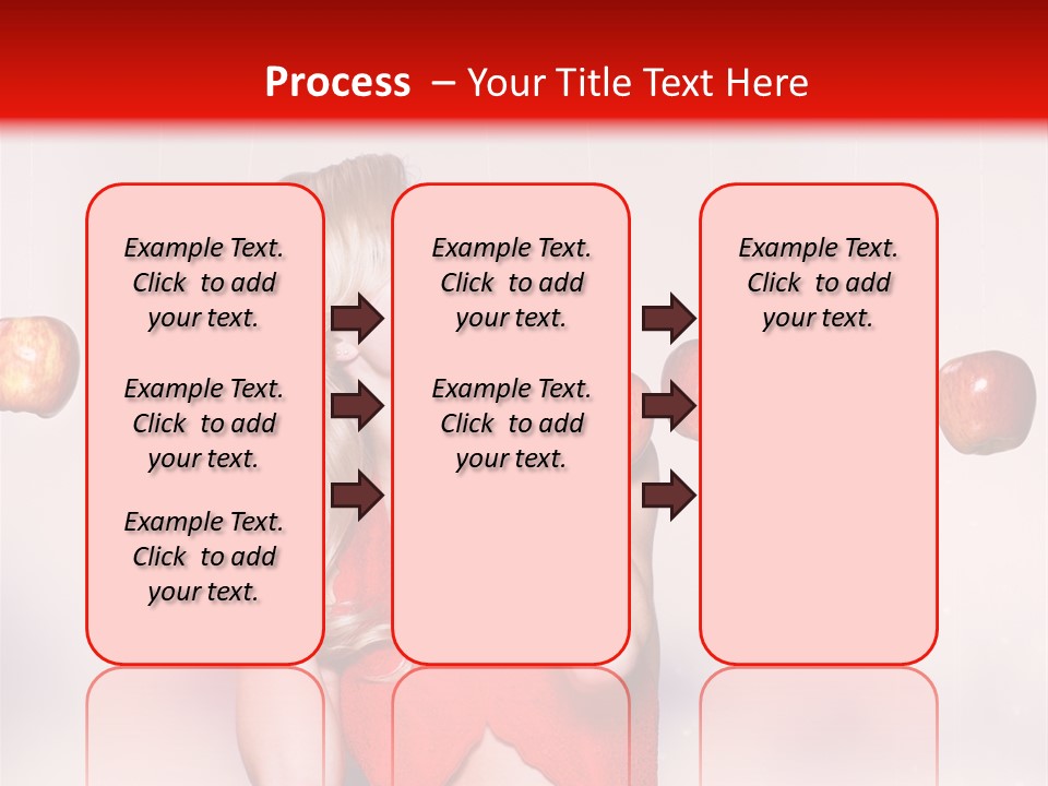 Caucasian Human Eat PowerPoint Template