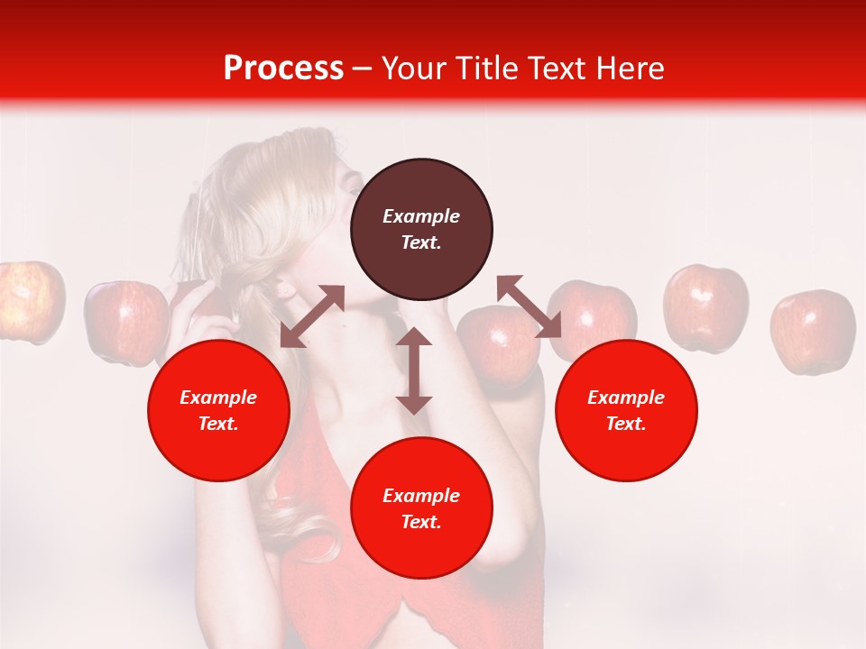Caucasian Human Eat PowerPoint Template
