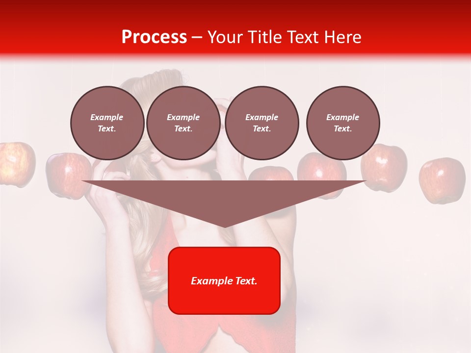 Caucasian Human Eat PowerPoint Template