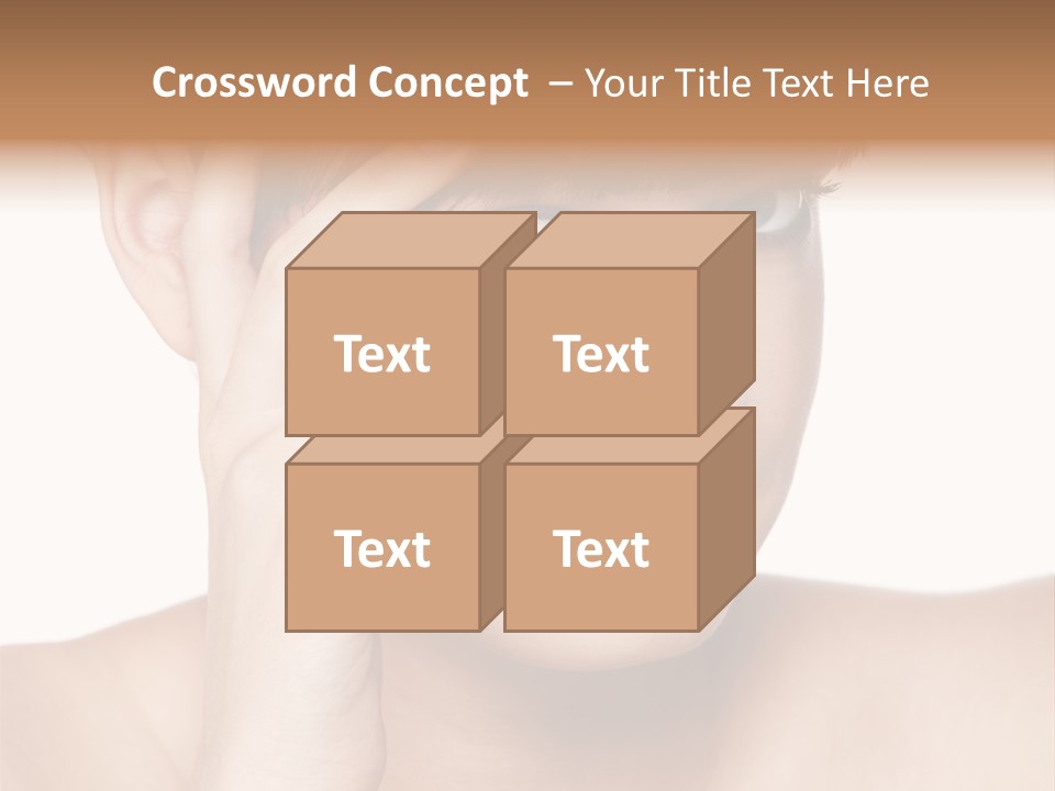 Skincare View Female PowerPoint Template