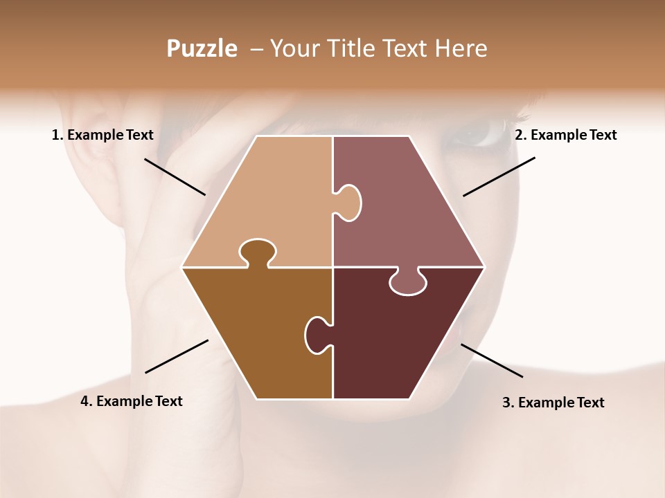 Skincare View Female PowerPoint Template