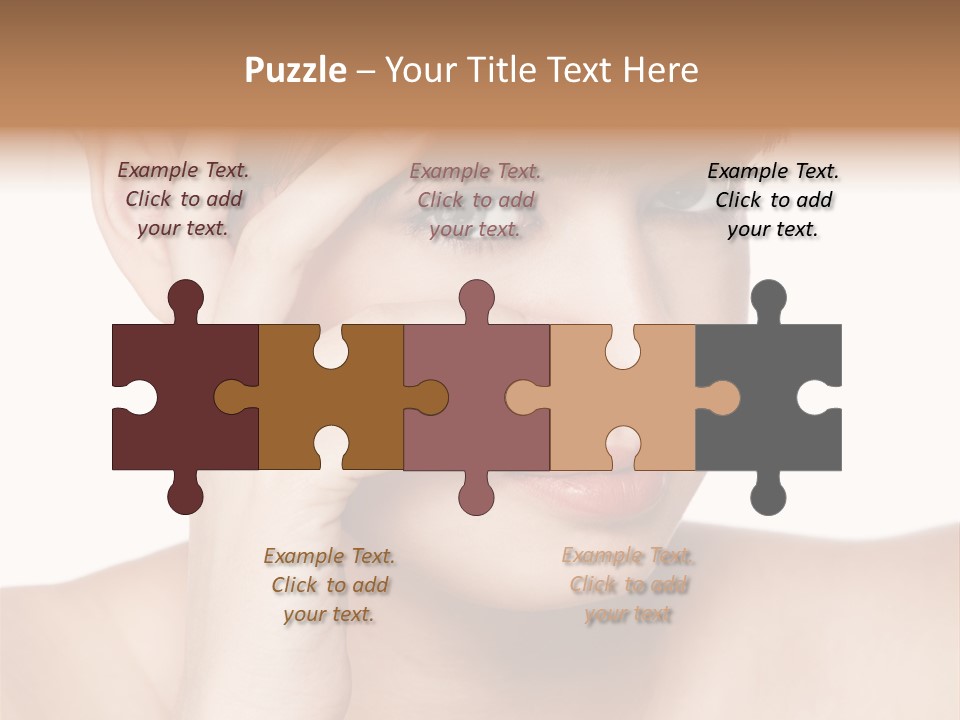 Skincare View Female PowerPoint Template