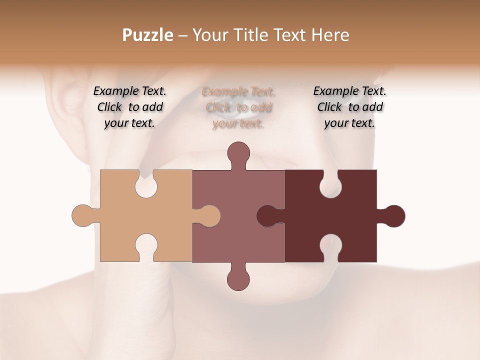 Skincare View Female PowerPoint Template