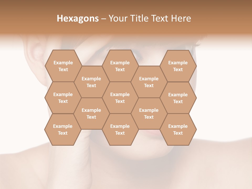 Skincare View Female PowerPoint Template