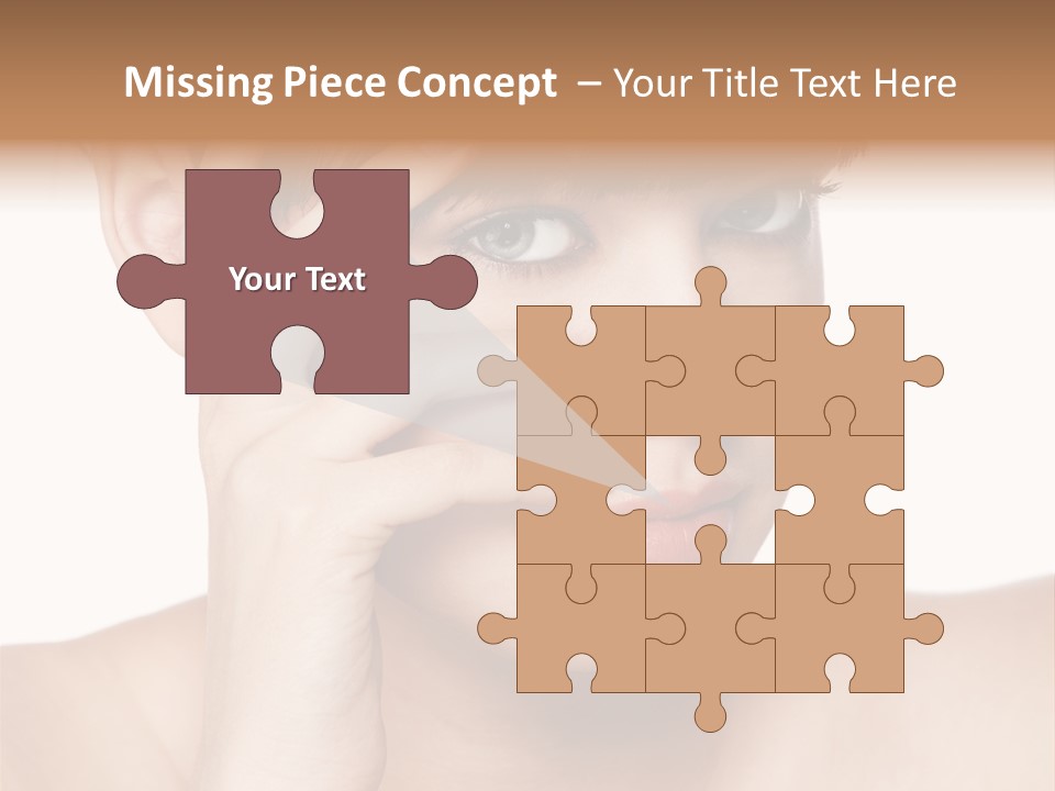 Skincare View Female PowerPoint Template