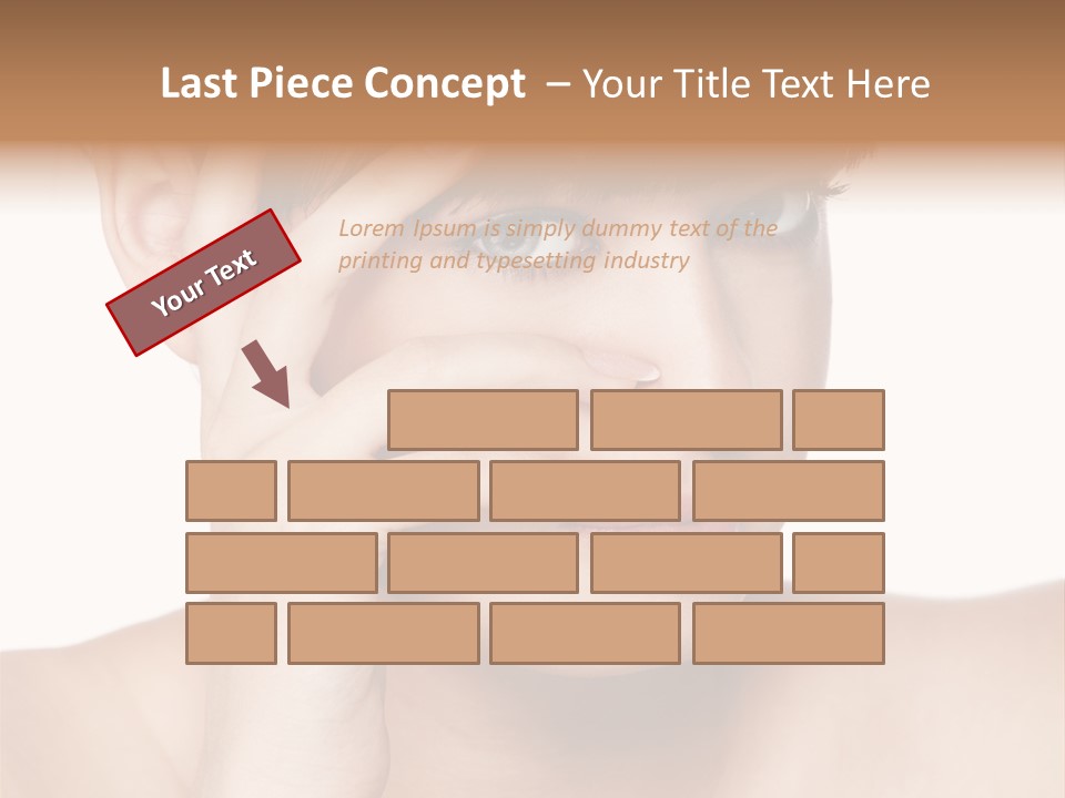 Skincare View Female PowerPoint Template