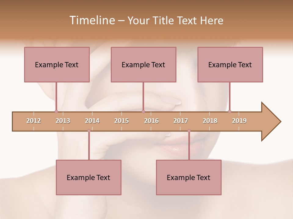 Skincare View Female PowerPoint Template