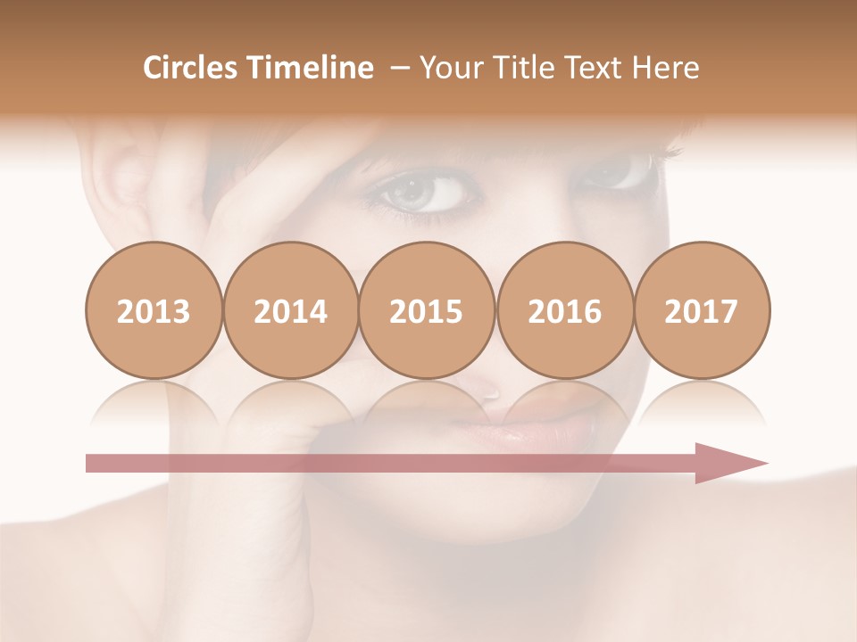 Skincare View Female PowerPoint Template