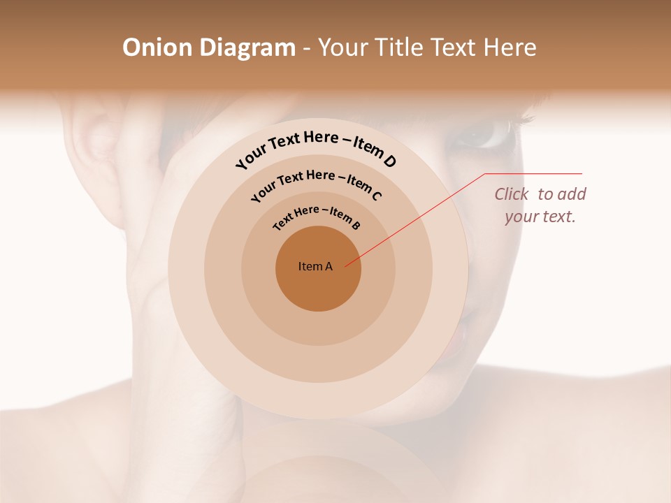 Skincare View Female PowerPoint Template